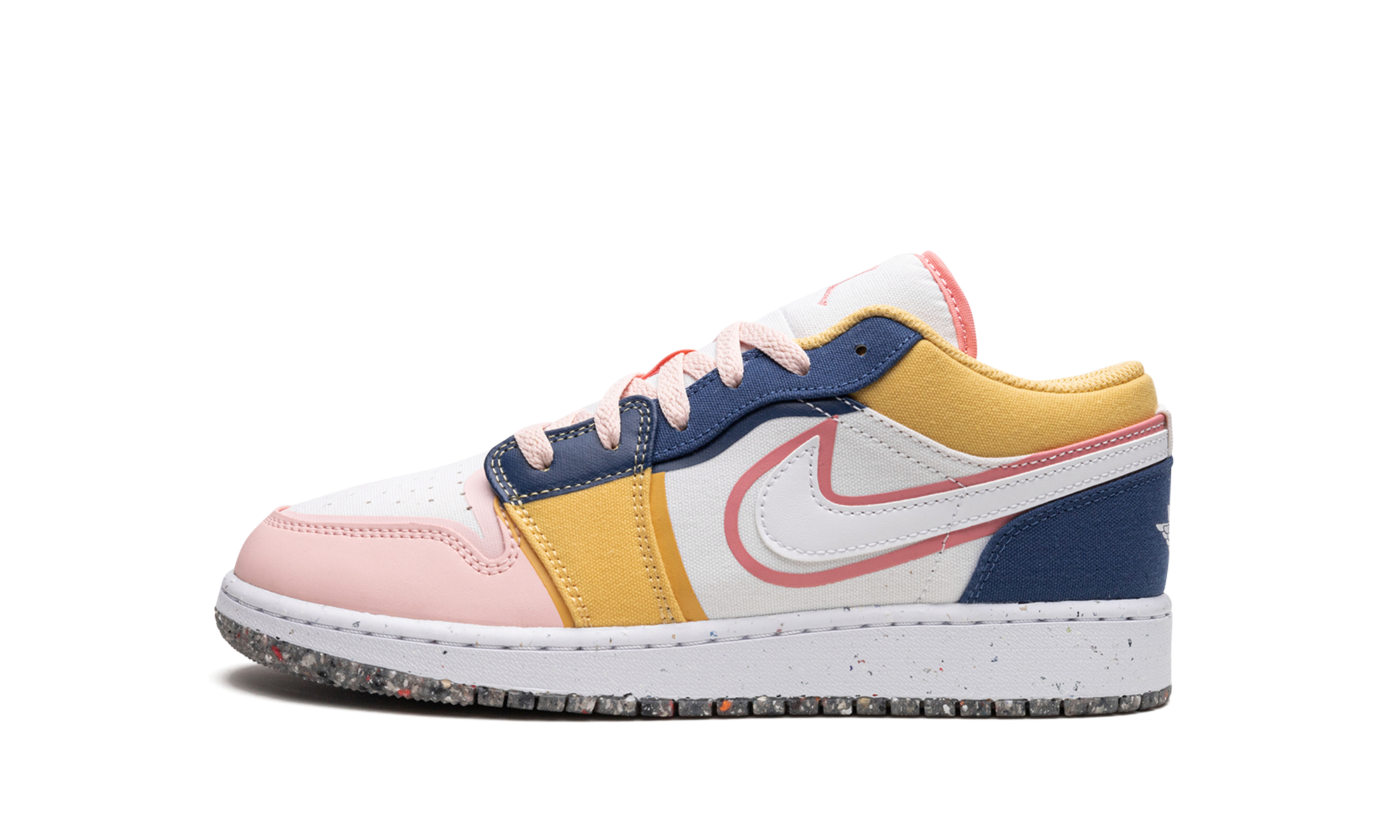 Air Jordan 1 Low SE GS "Multicolor Canvas" DV1323 100