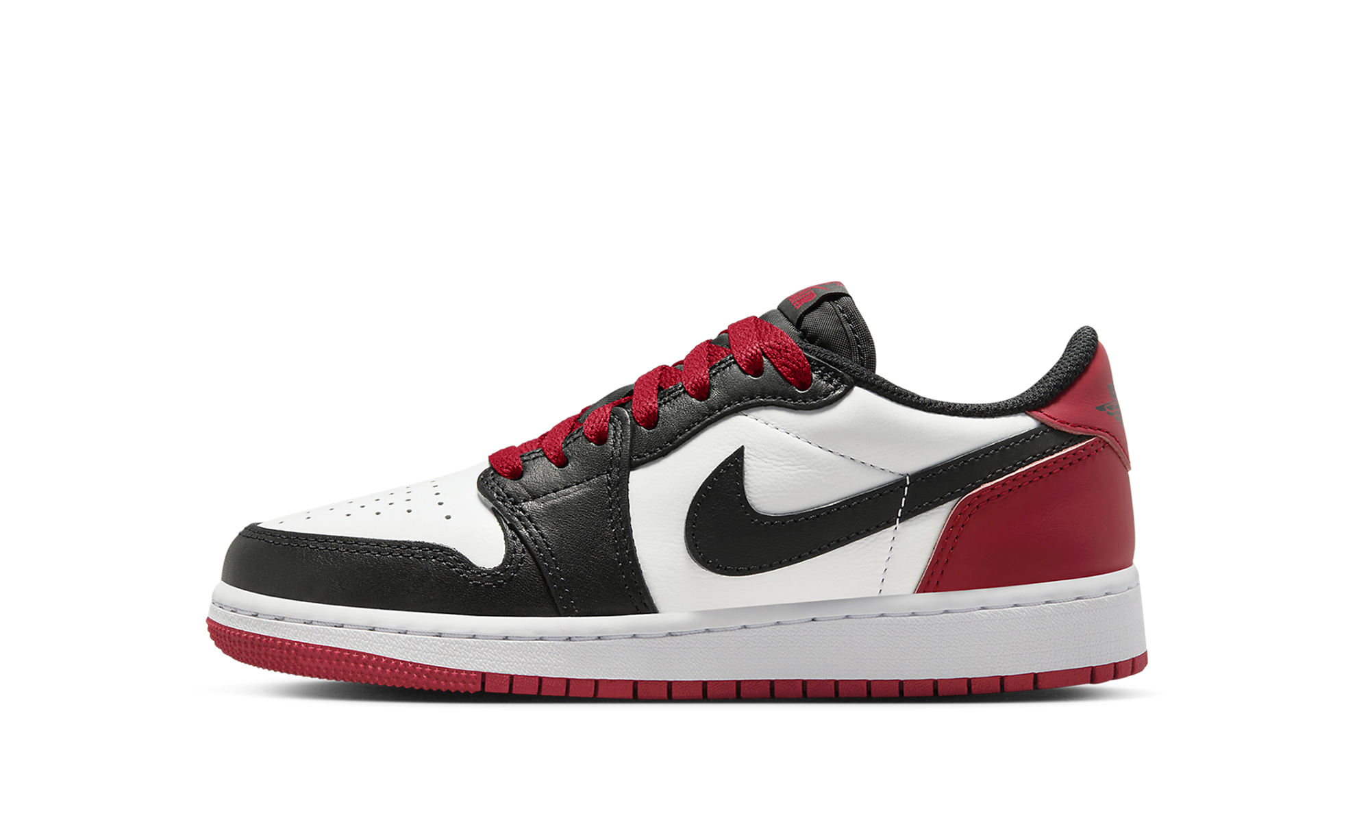 Air Jordan 1 Low OG GS "Black Toe" CZ0858 106