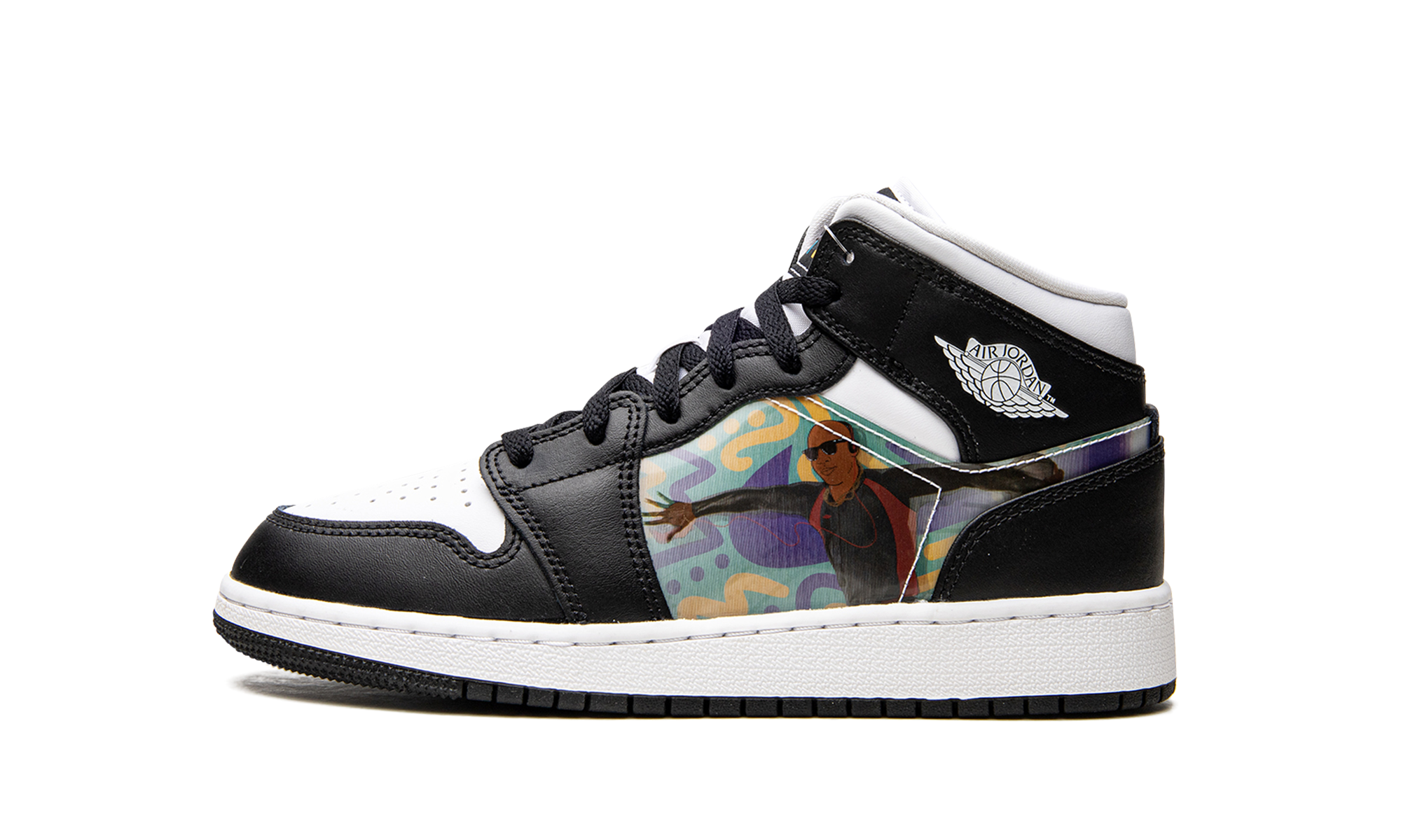 Air Jordan 1 Mid GS "Hologram" DR9495 001