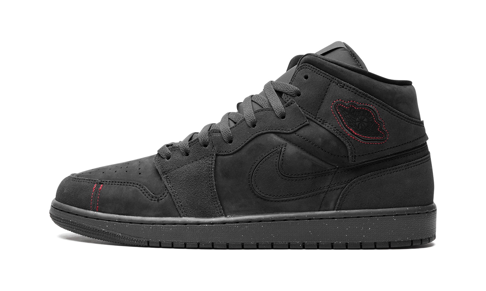 Air Jordan 1 Mid SE Craft "Dark Smoke Red" FD8634 001