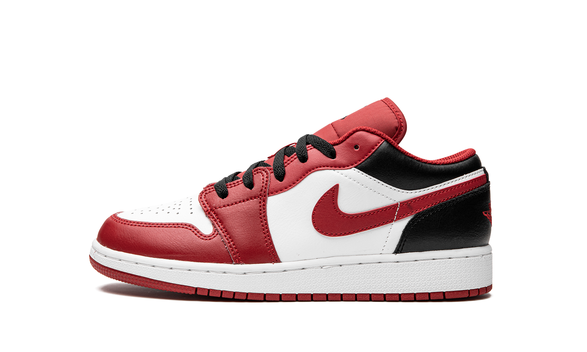Air Jordan 1 Low GS "Reverse Black Toe" 553560 163