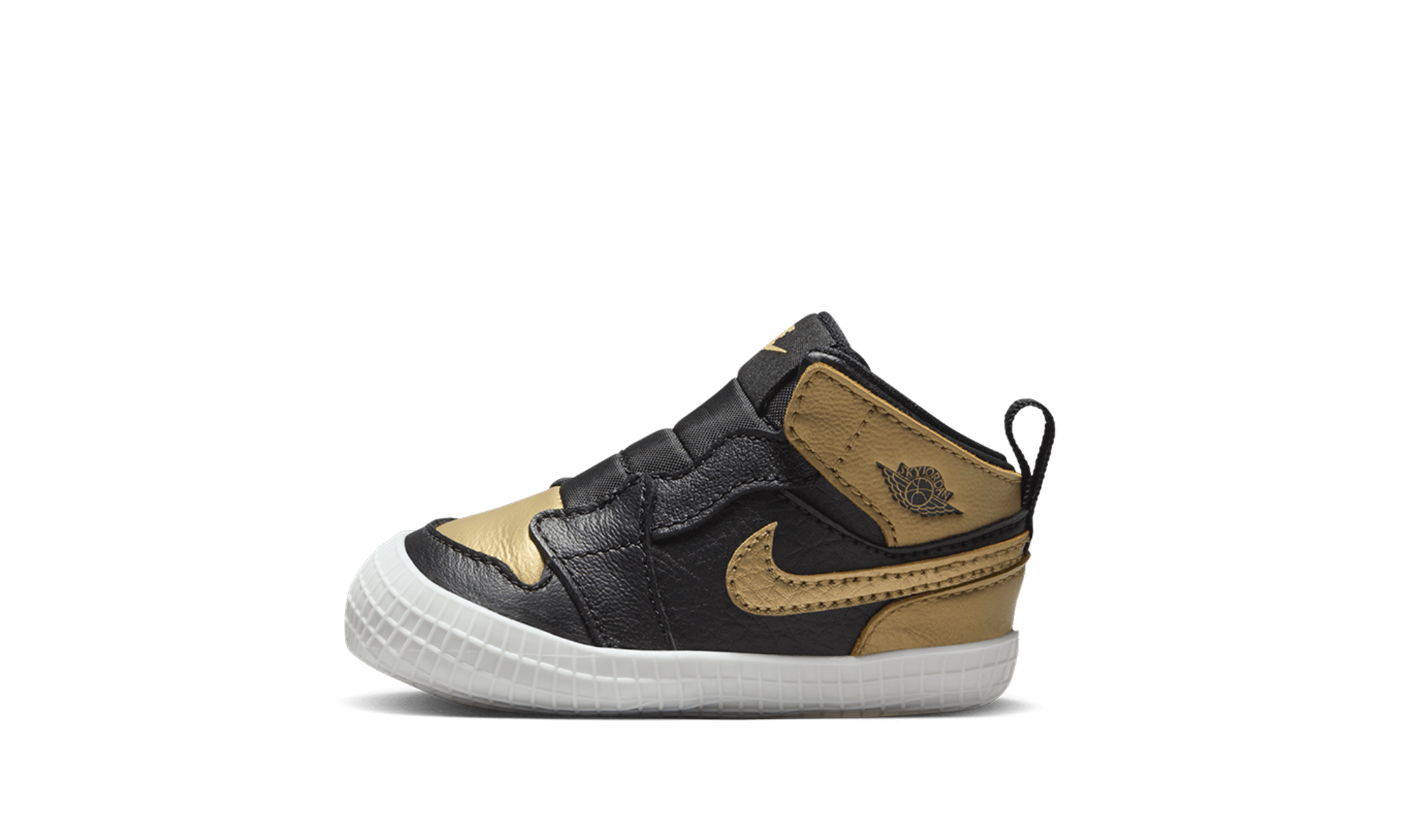Air Jordan 1 TD "Black Metallic Gold" AT3745 071