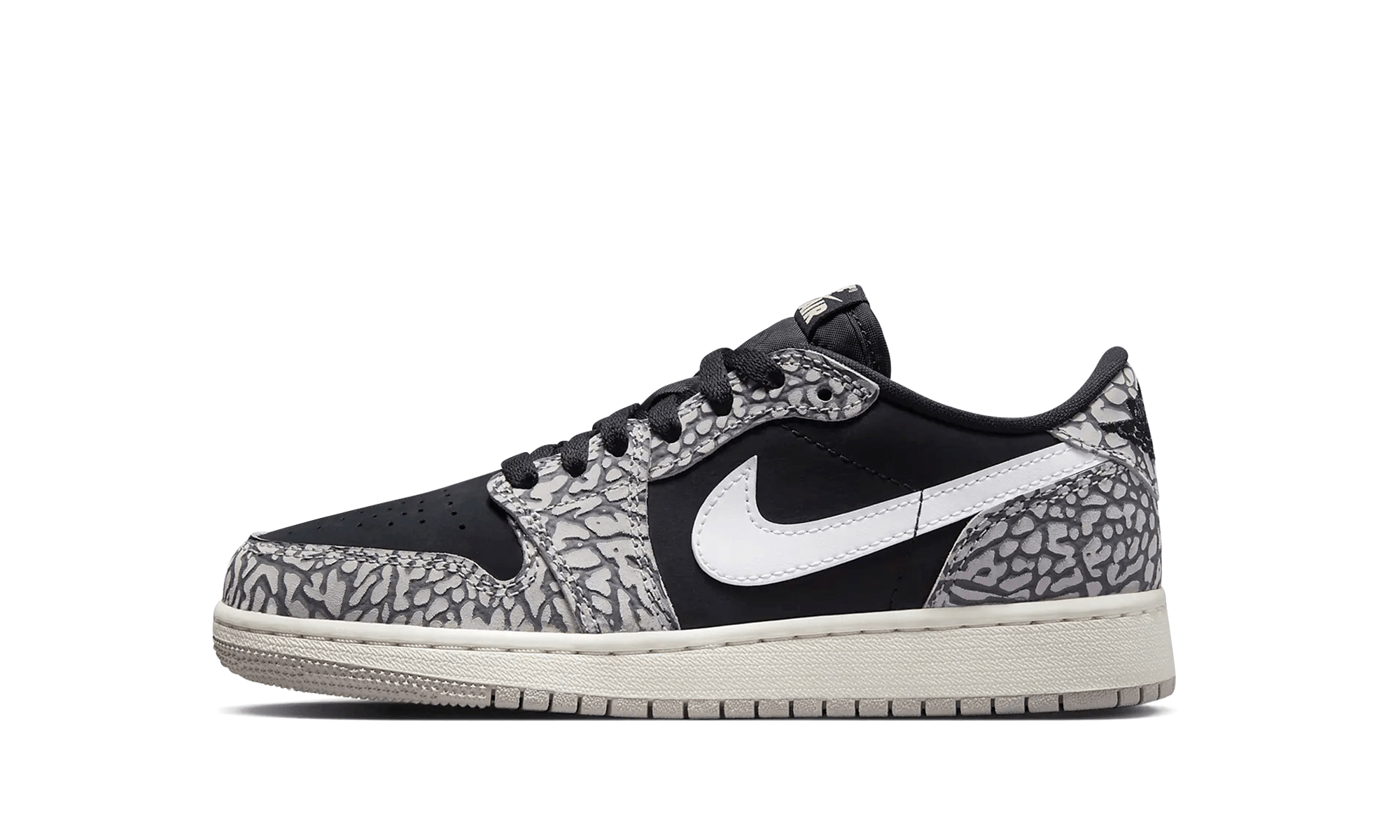 Air Jordan 1 Low GS "Elephant Print" CZ0858 001