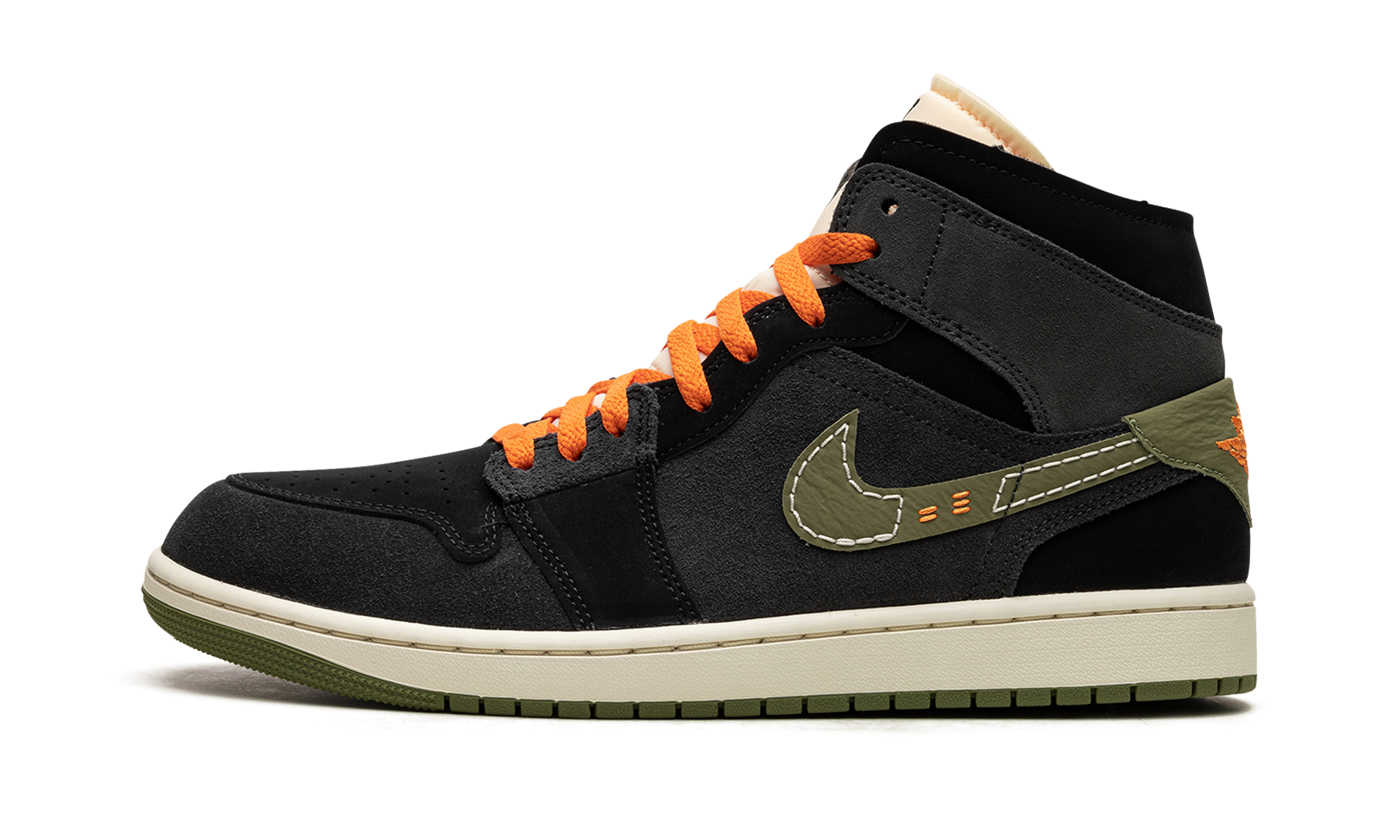 Air Jordan 1 Mid SE Craft "Anthracite Light Olive" FD6817 003