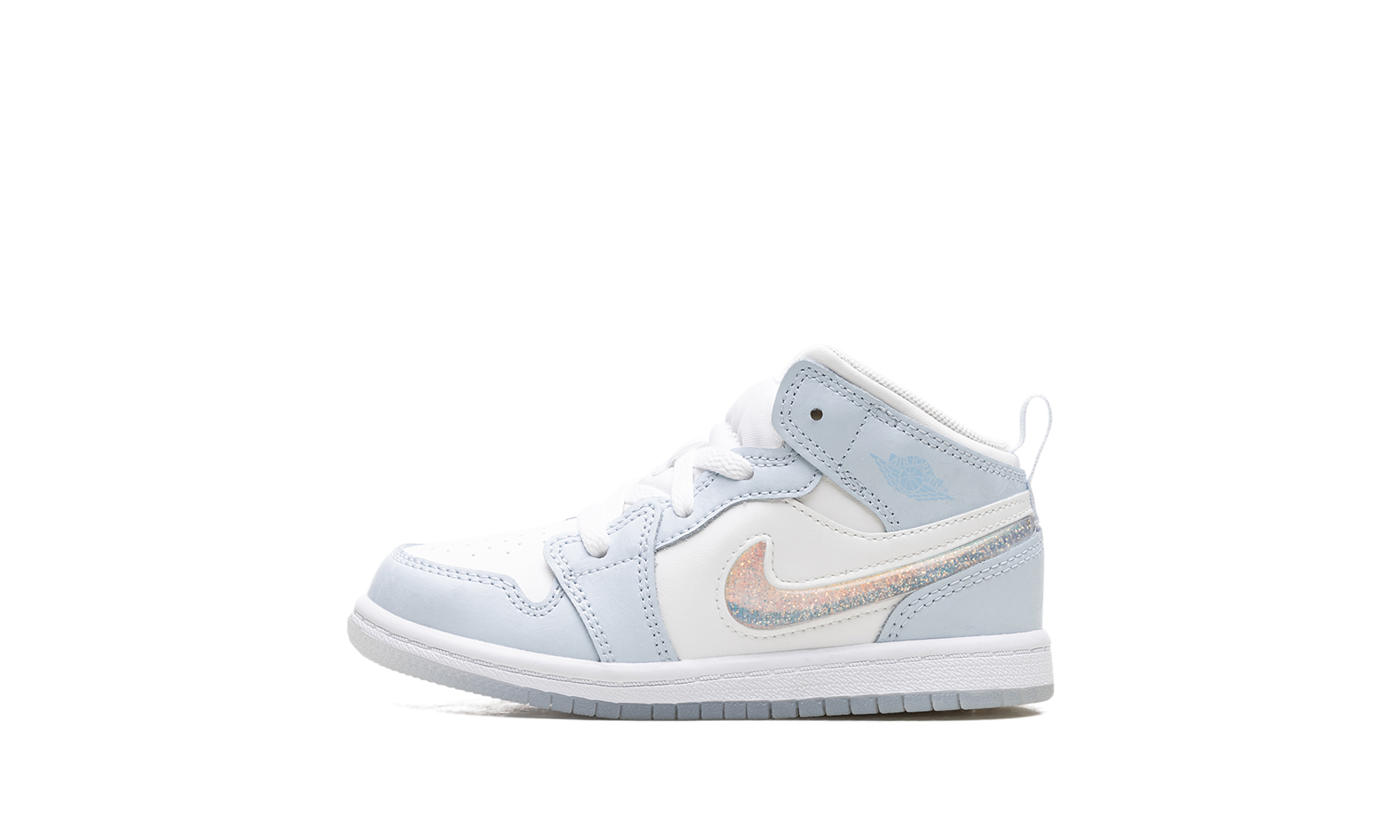 Air Jordan 1 Mid TD "Glitter Swoosh" FQ9116 400