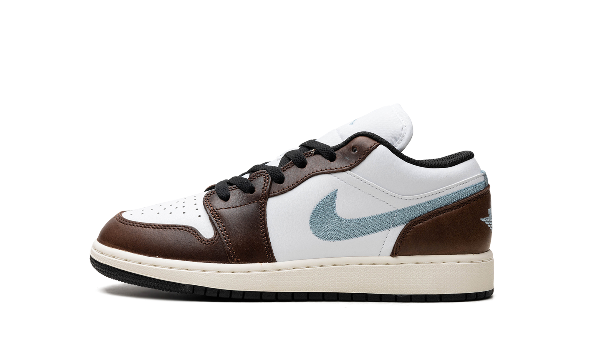 Air Jordan 1 Low GS "Brown White Blue" FQ8156 142