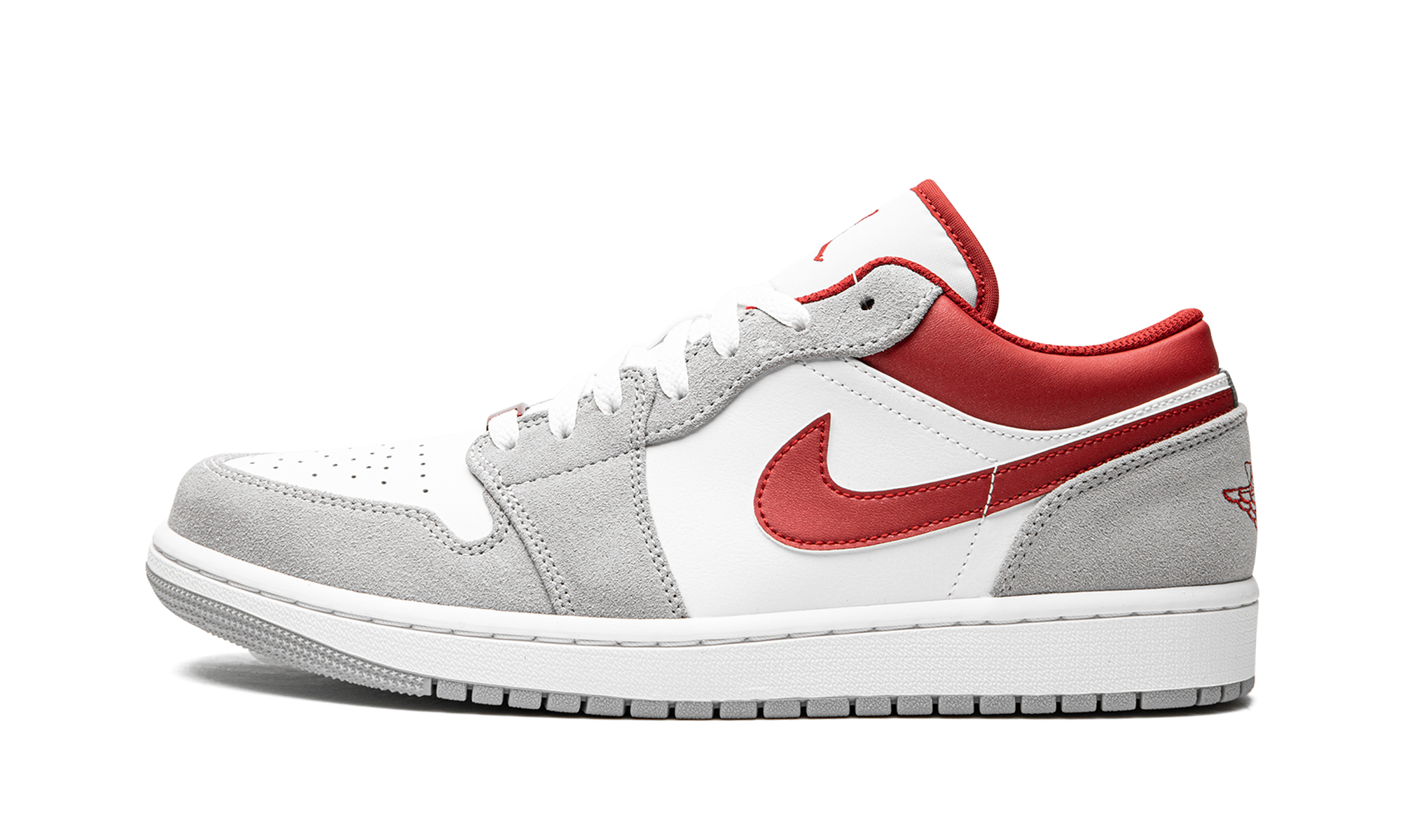 Air Jordan 1 Low SE "White / Grey / Red" DC6991 016