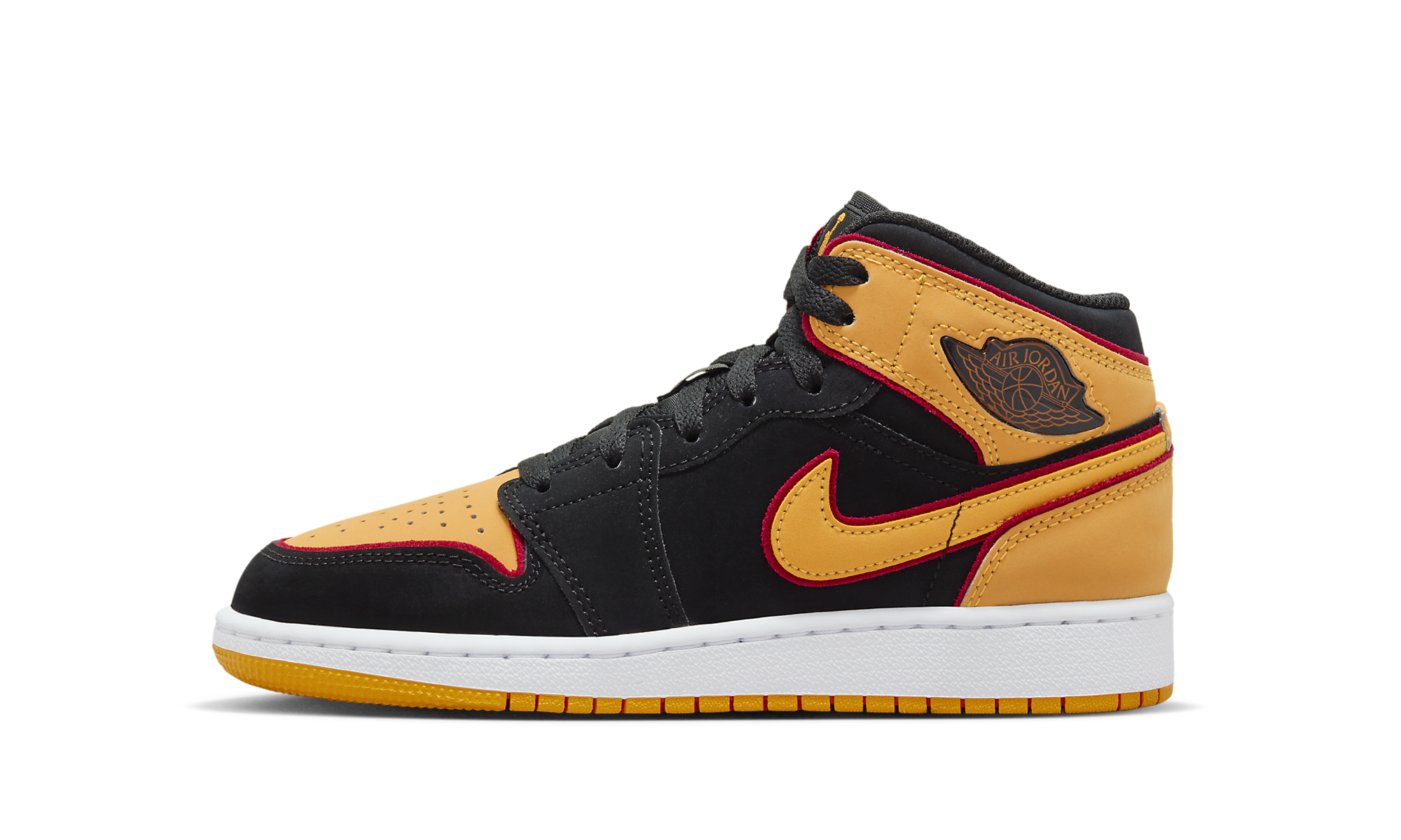 Air Jordan 1 Mid GS "Vivid Orange" FJ4924 008