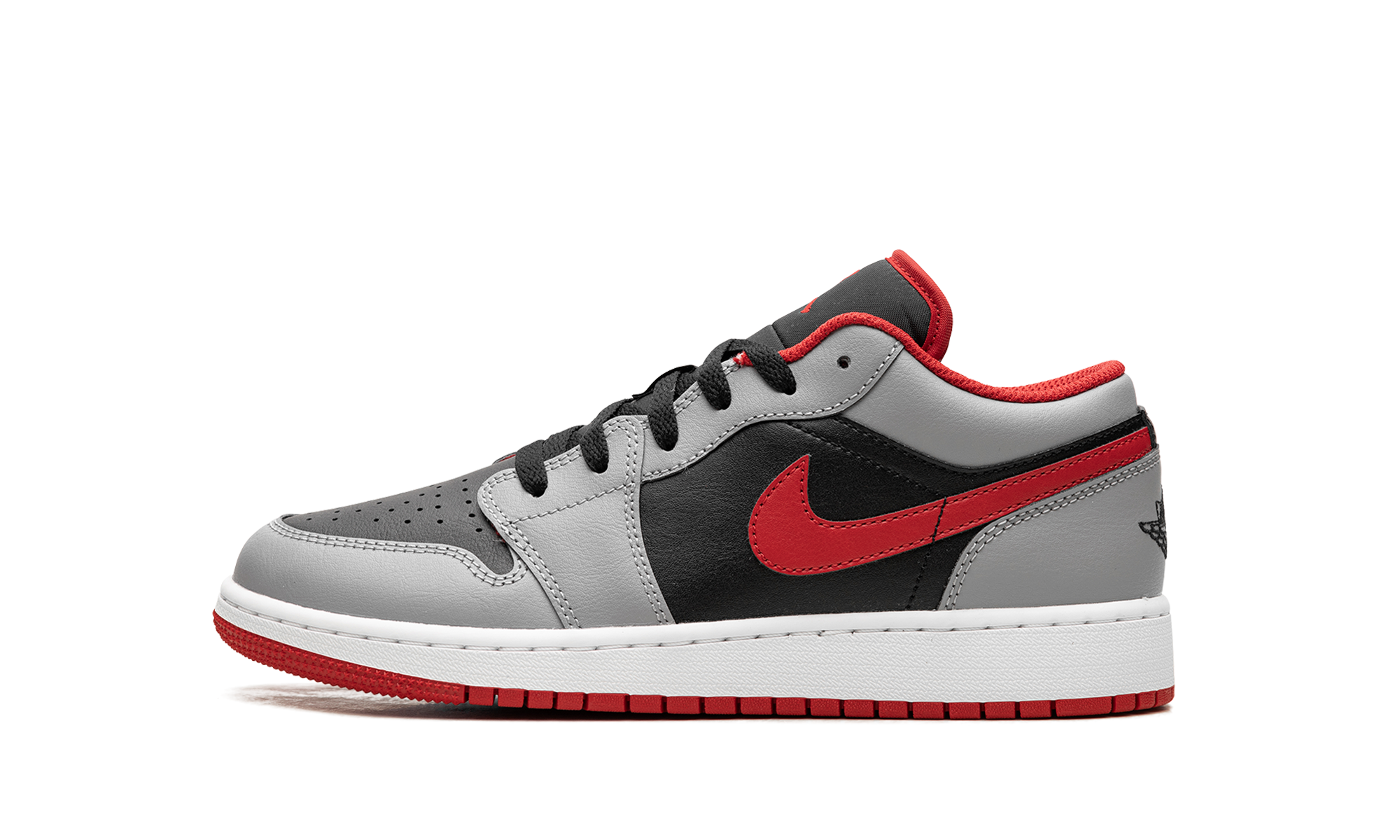 Air Jordan 1 Low GS "Black / Fire Red" 553560 060