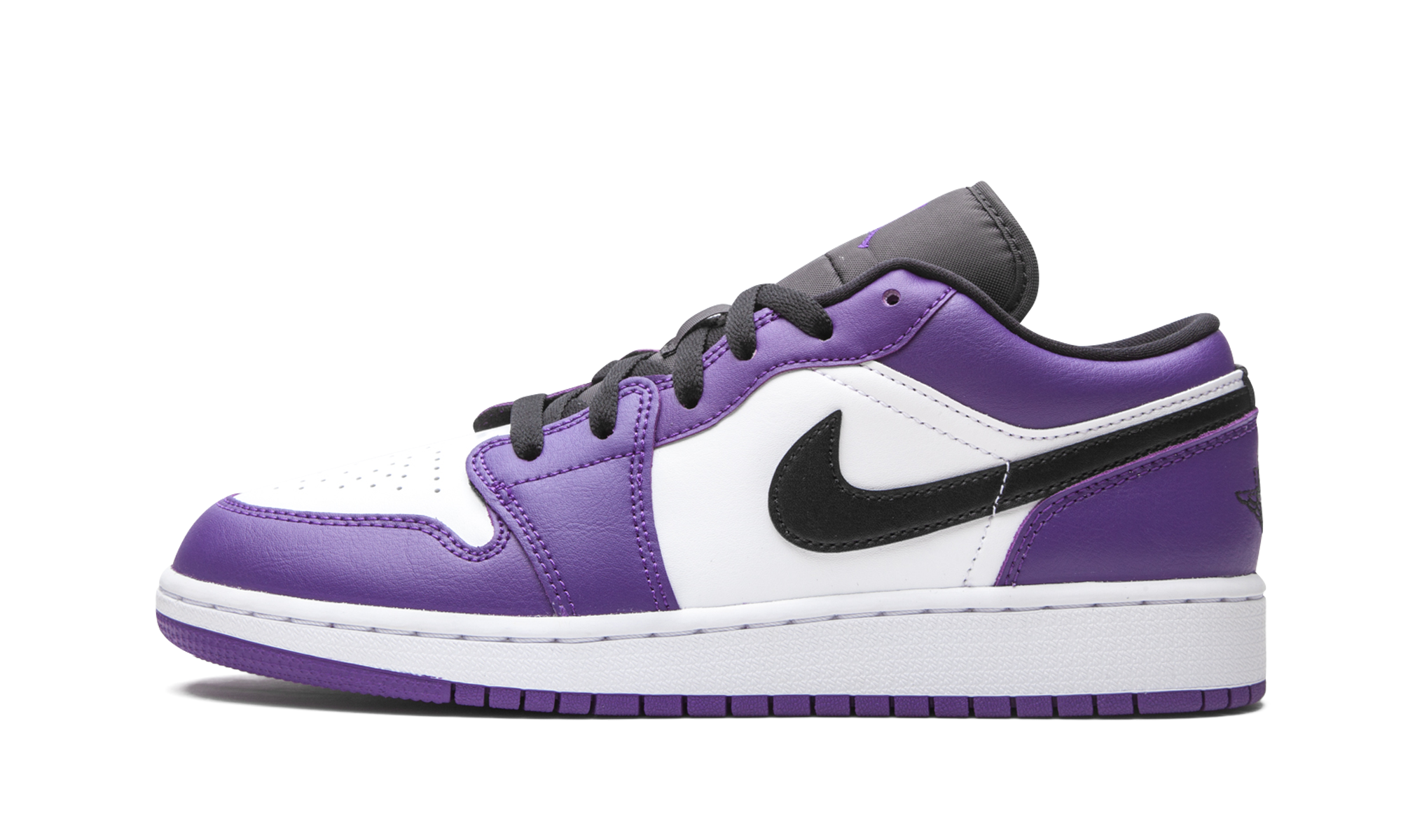 Air Jordan 1 Low GS "Court Purple" 553560 500
