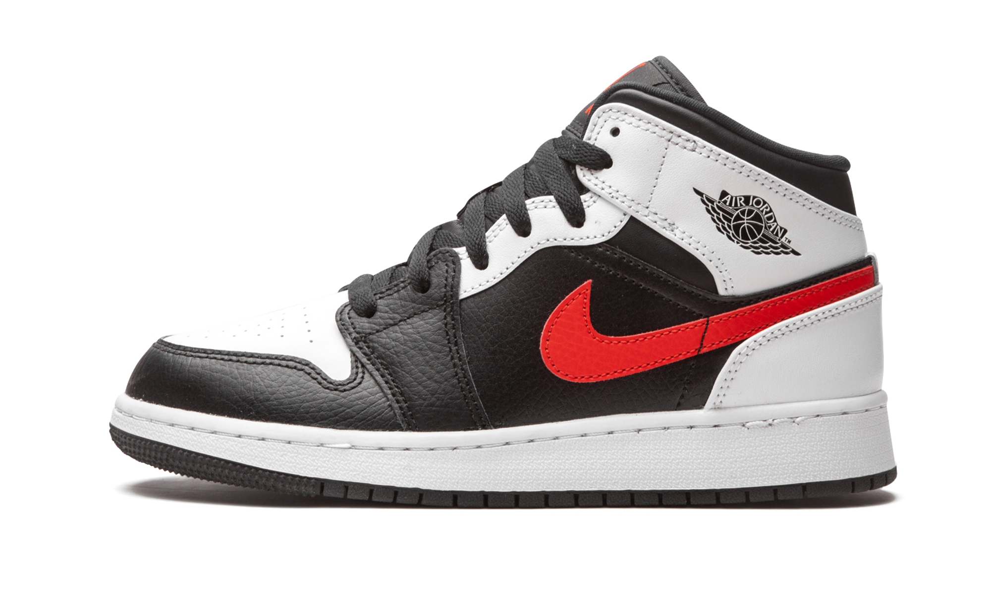 Air Jordan 1 Mid GS "Chile Red" 554725 075