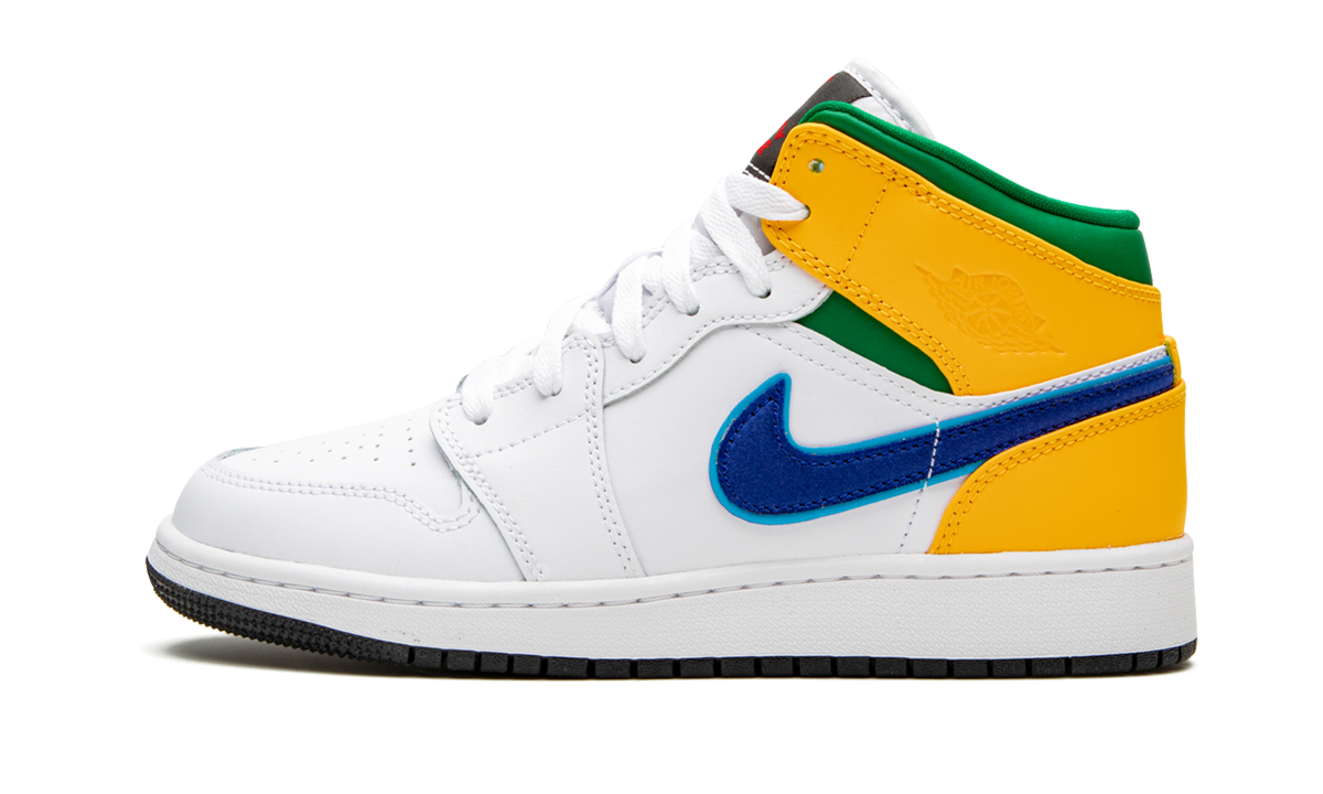 Air Jordan 1 MID GS "Three Peat" 554725 128