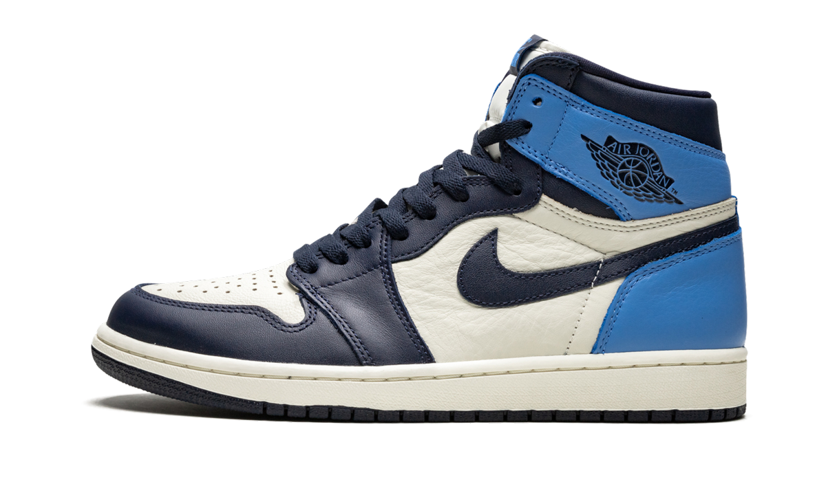 Air Jordan 1 Retro High OG "Obsidian/University Blue" 555088 140
