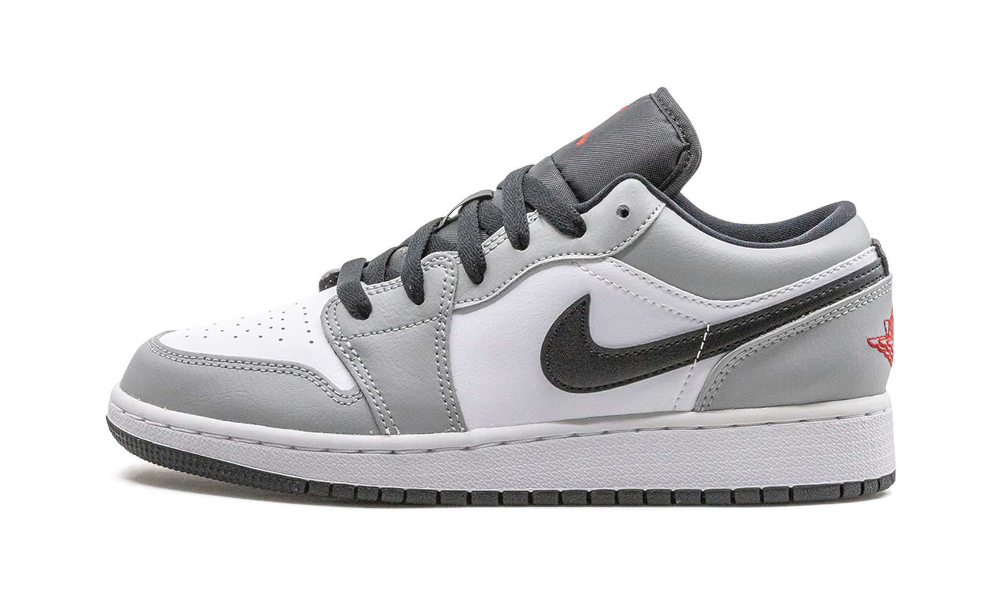 Air Jordan 1 Low GS "Light Smoke Grey" 553560 030