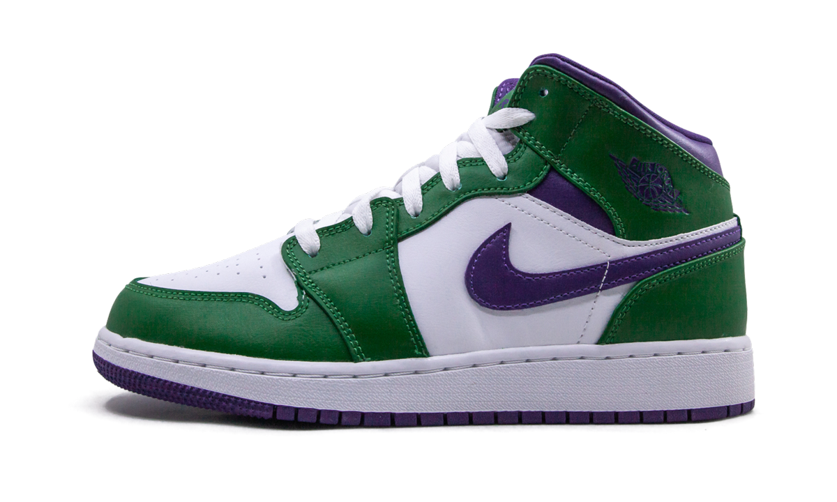 Air Jordan 1 Mid GS "Hulk" 554725 300