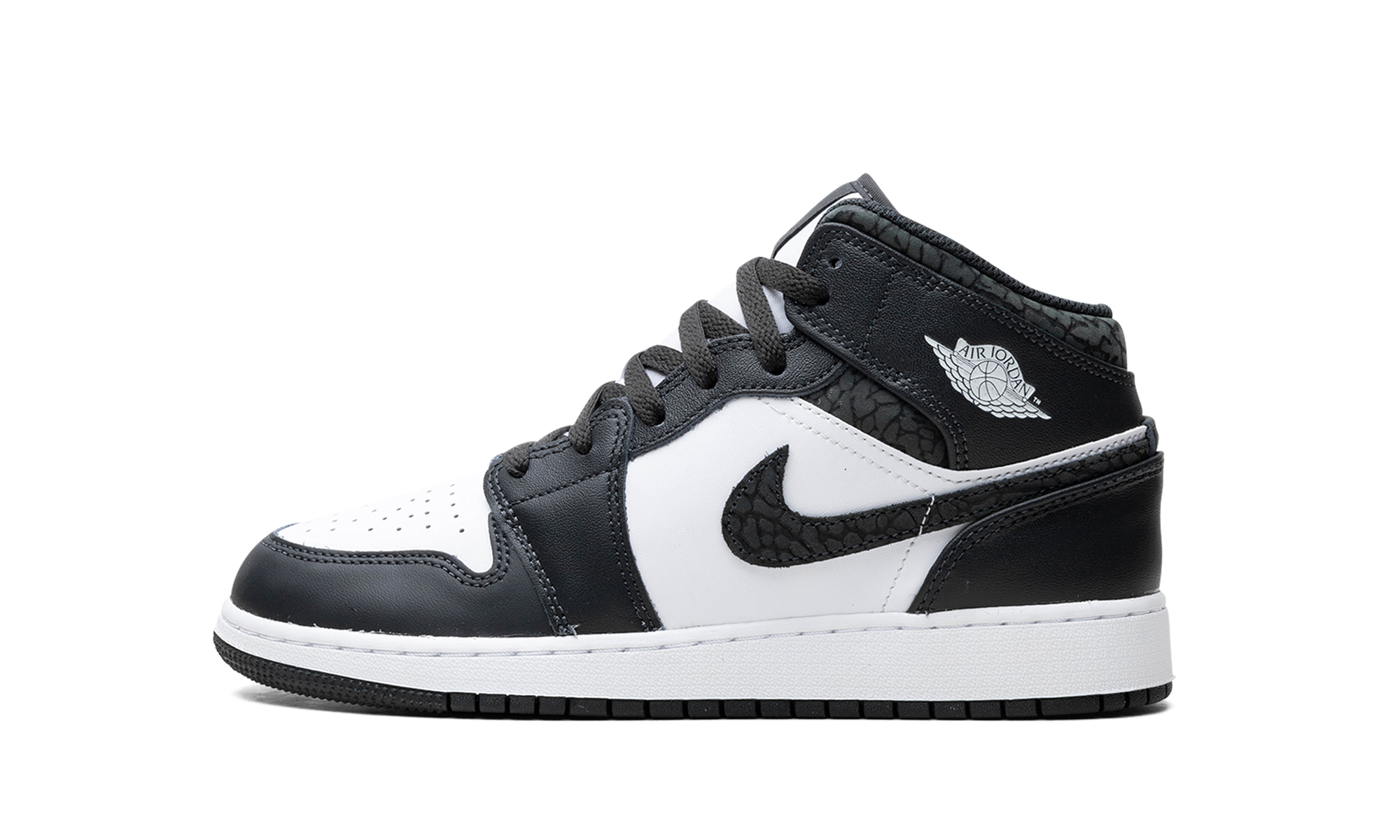 Air Jordan 1 Mid GS "Panda Elephant" FB9909 001