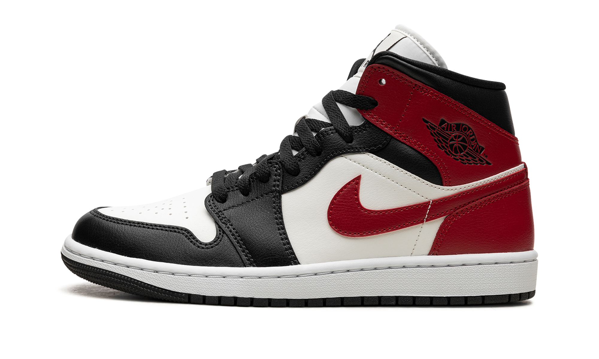 AIR JORDAN 1 MID WMNS "Black Toe" BQ6472 160