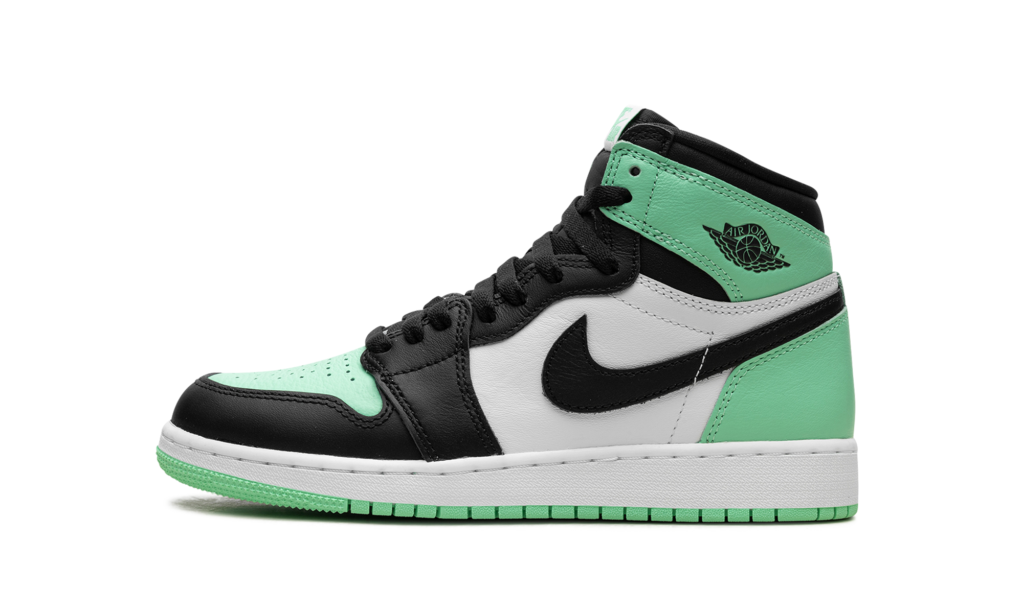 Air Jordan 1 GS "Green Glow" FD1437 130