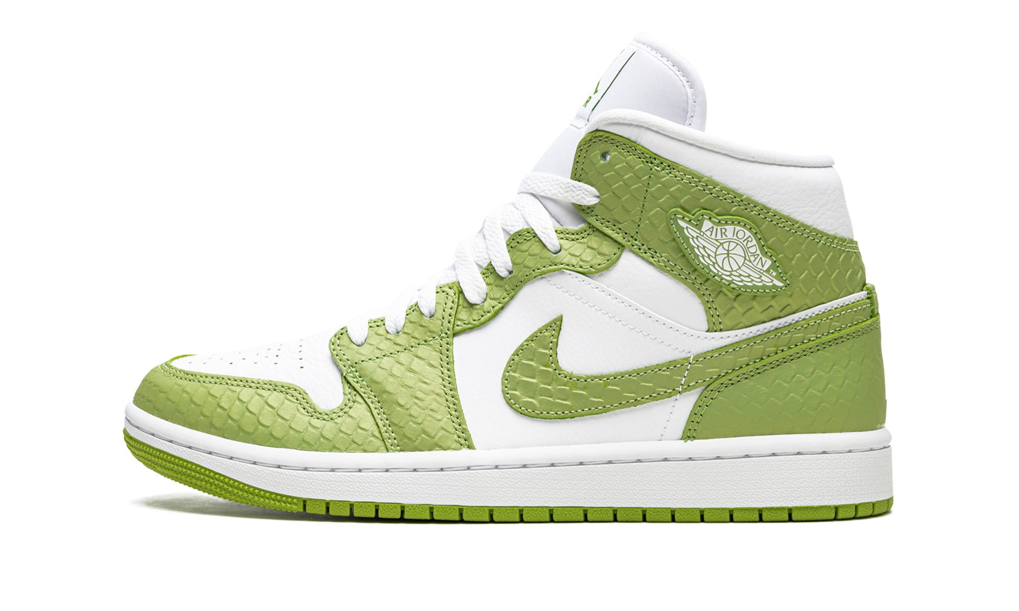 AIR JORDAN 1 MID SE WMNS "Green Python" DV2959 113