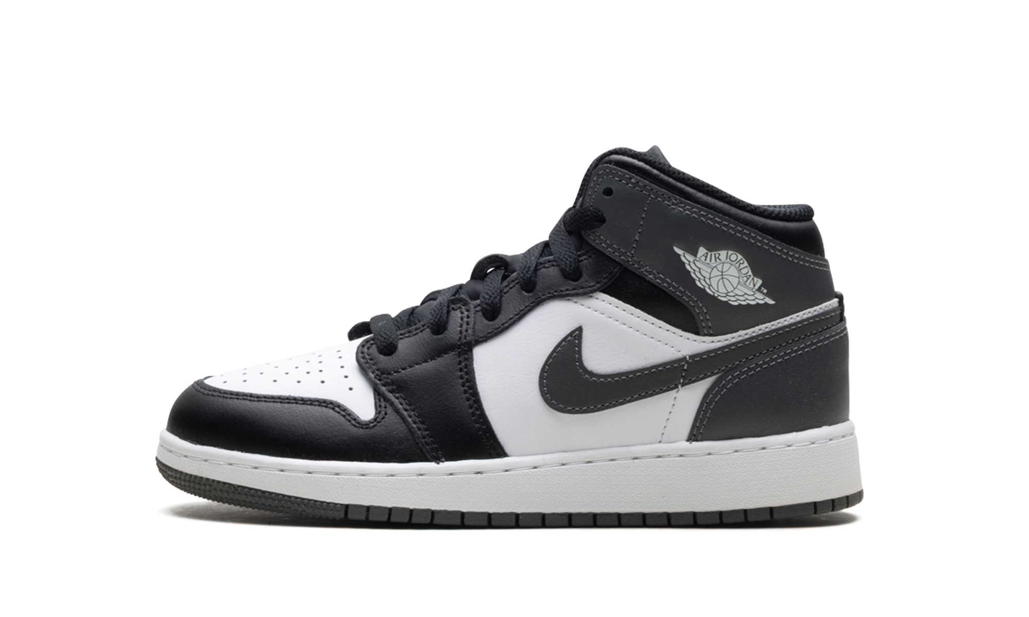 Air Jordan 1 Mid "Black/ Iron Grey/ White" DQ8423 001