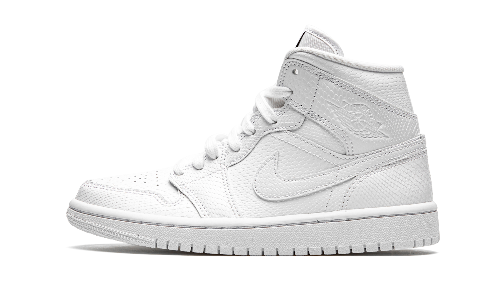 AIR JORDAN 1 MID WMNS "White Snakeskin" BQ6472 110