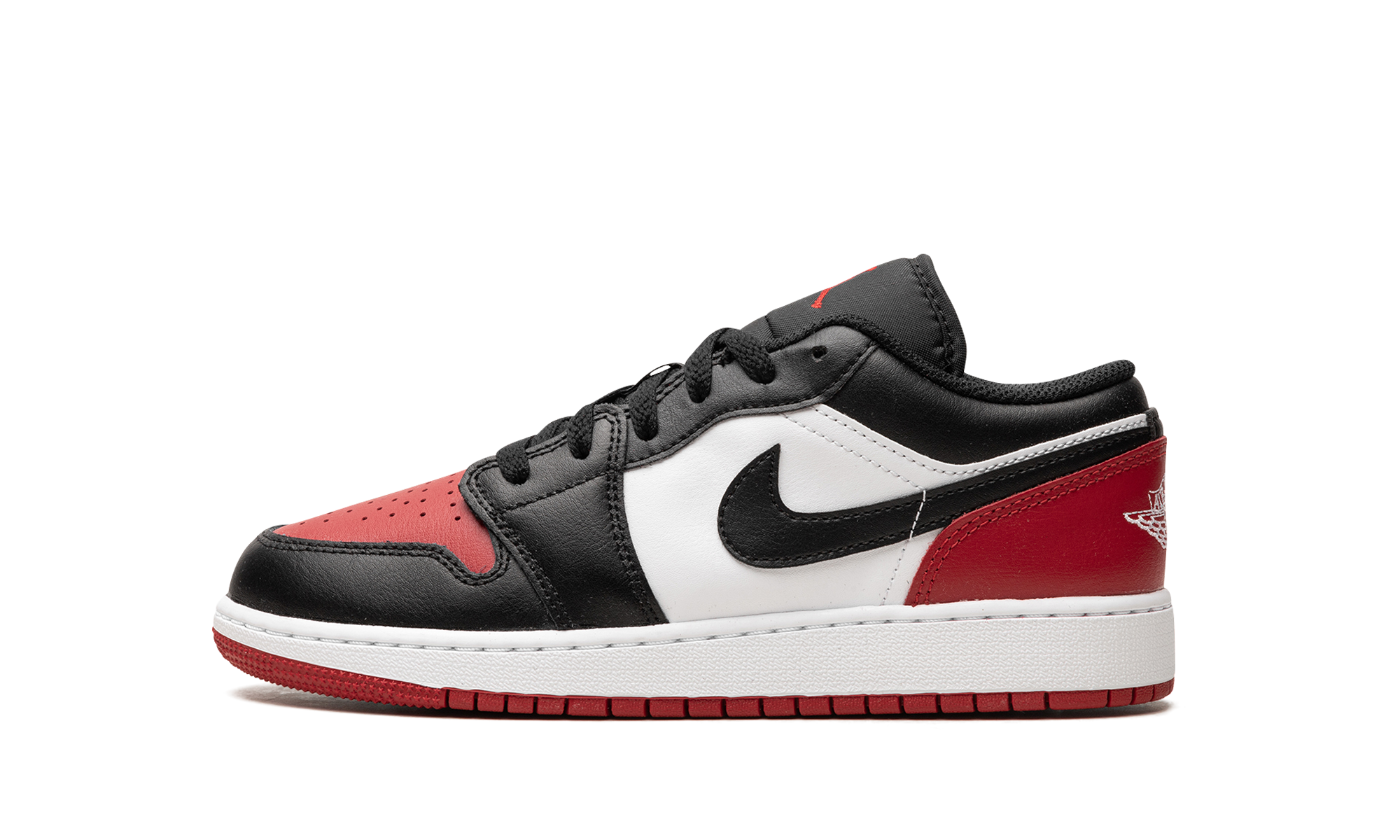 AIR JORDAN 1 LOW GS "BRED TOE" 553560 161