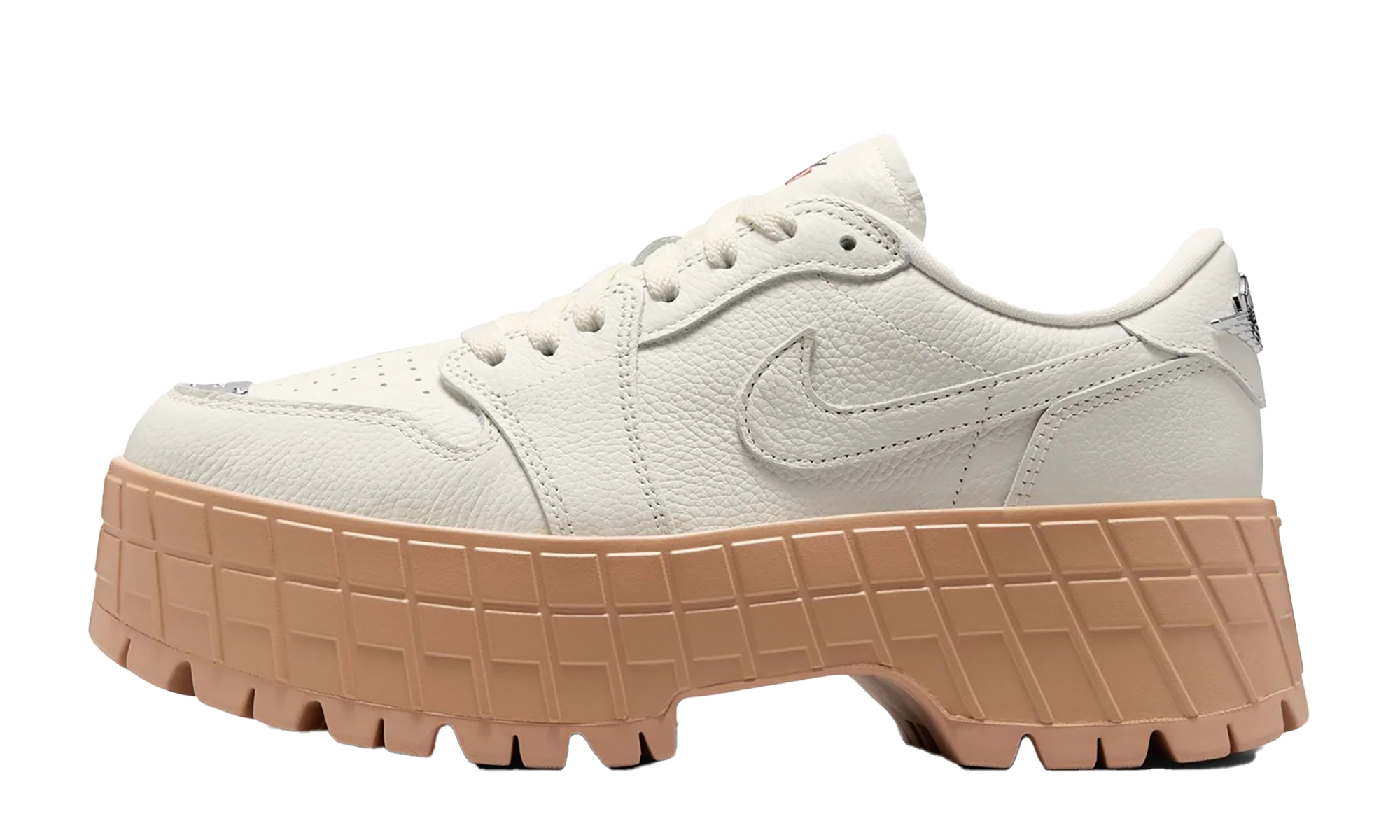 Air Jordan 1 Low Brooklyn WMNS "Sail Rattan" HF3184 101