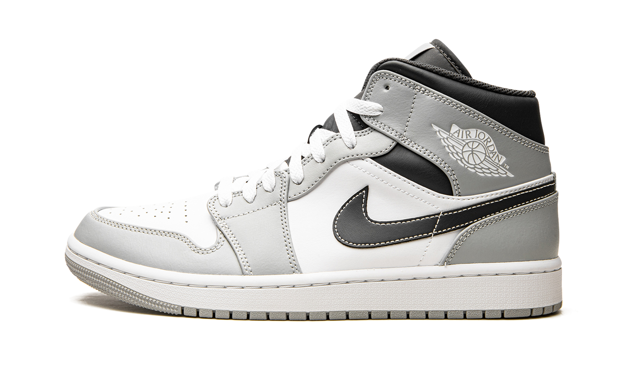 Air Jordan 1 Mid "Light Smoke Grey 2.0" 554724 078
