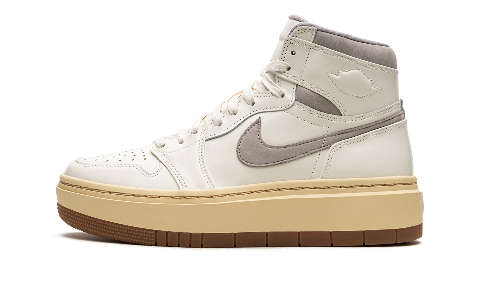 AIR JORDAN 1 ELEVATE HIGH SE WMNS "Sail/Pale Vanilla/Gum Medium Brown/College Grey" DZ3744 100
