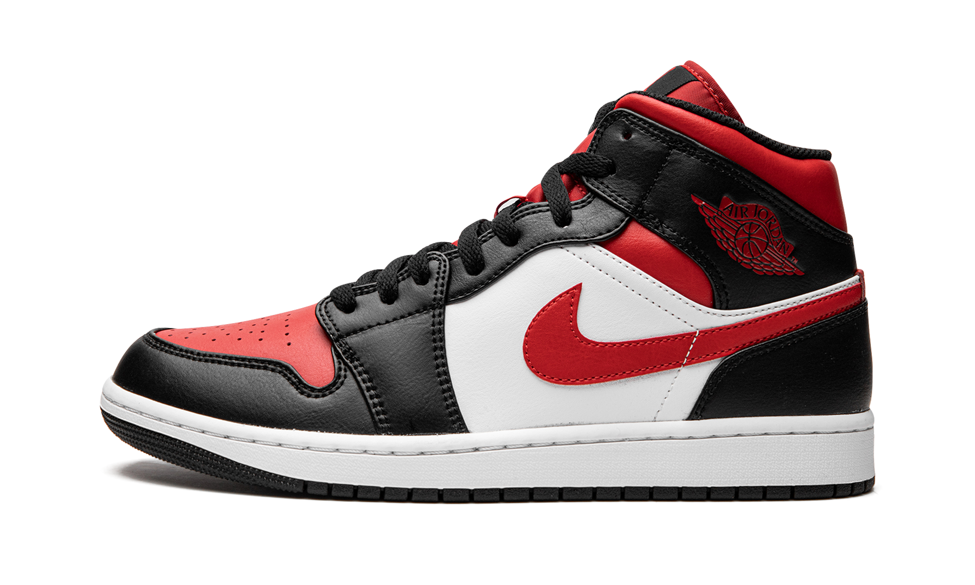 Air Jordan 1 Mid "Bred Toe" 554724 079