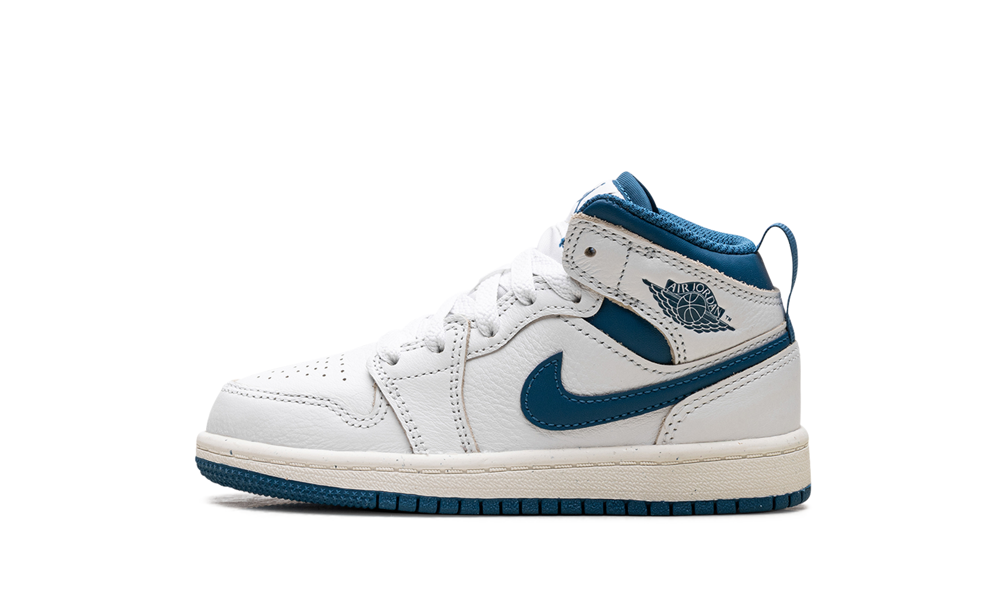 Air Jordan 1 Mid SE PS "INDUSTRIAL BLUE" FN7493 141