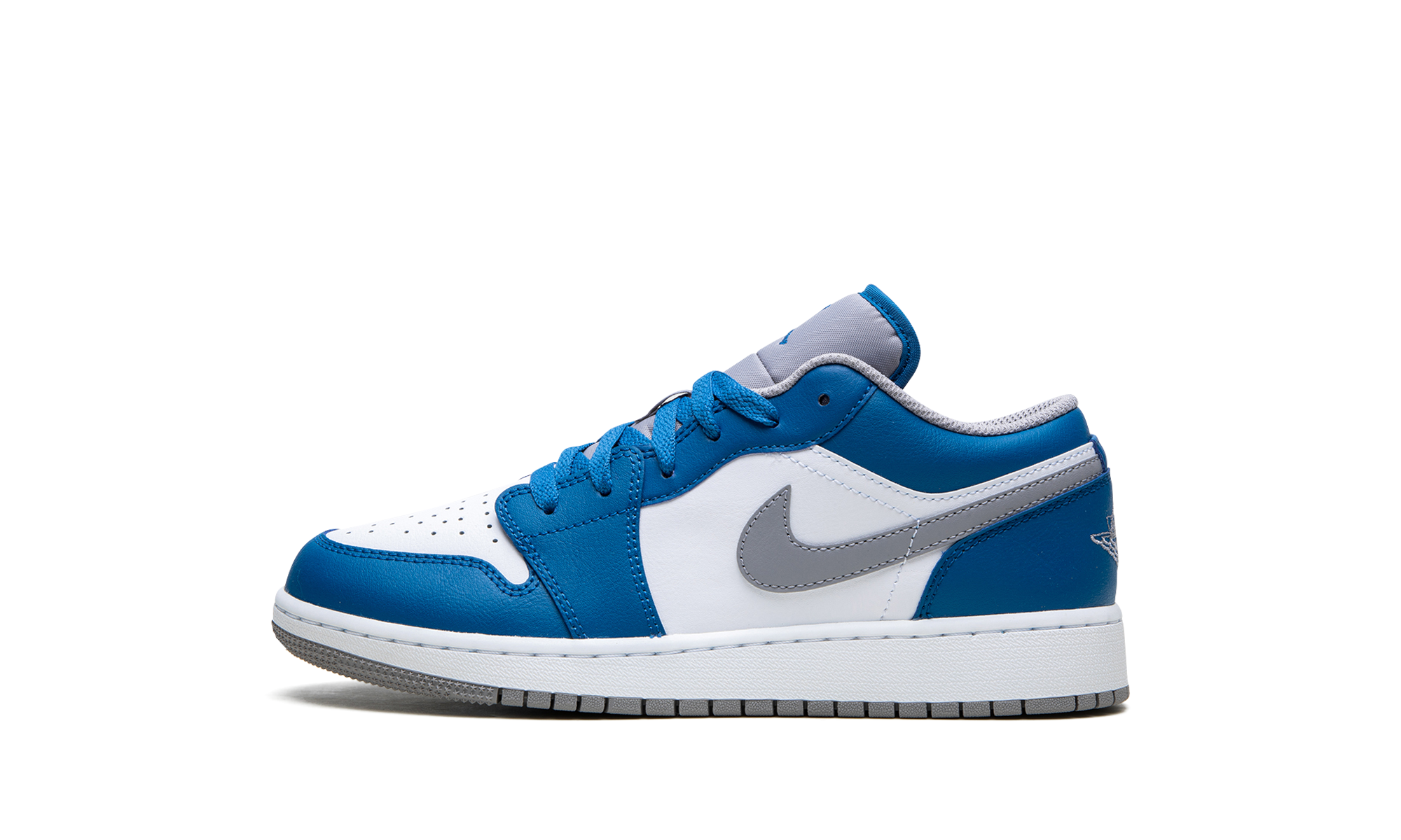 Air Jordan 1 Low GS "True Blue" 553560 412