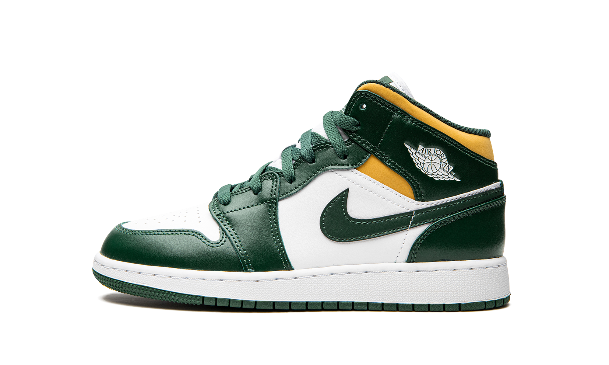 Air Jordan 1 Mid GS "Sonics" 554725 371