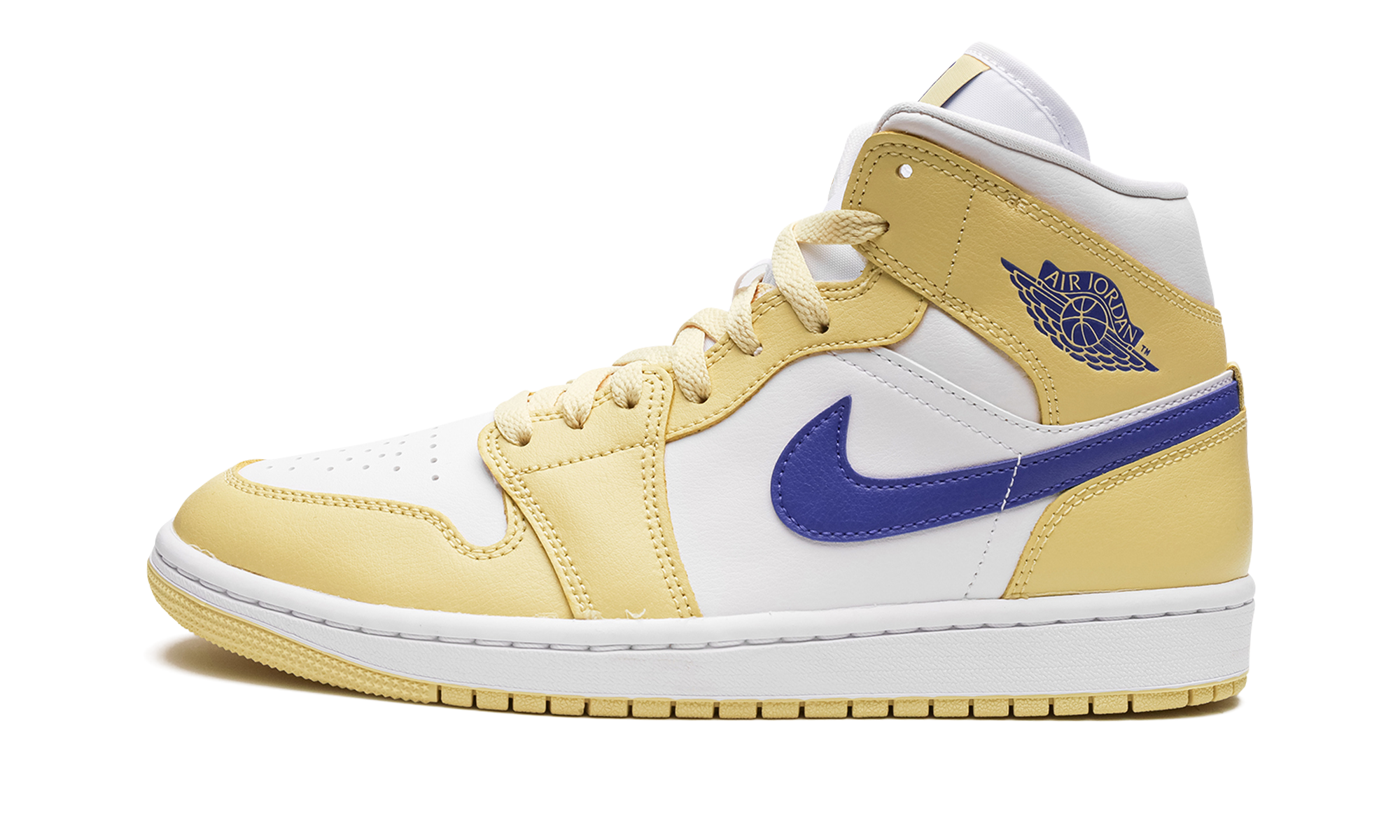 AIR JORDAN 1 MID WMNS "Lemon Wash" BQ6472 701