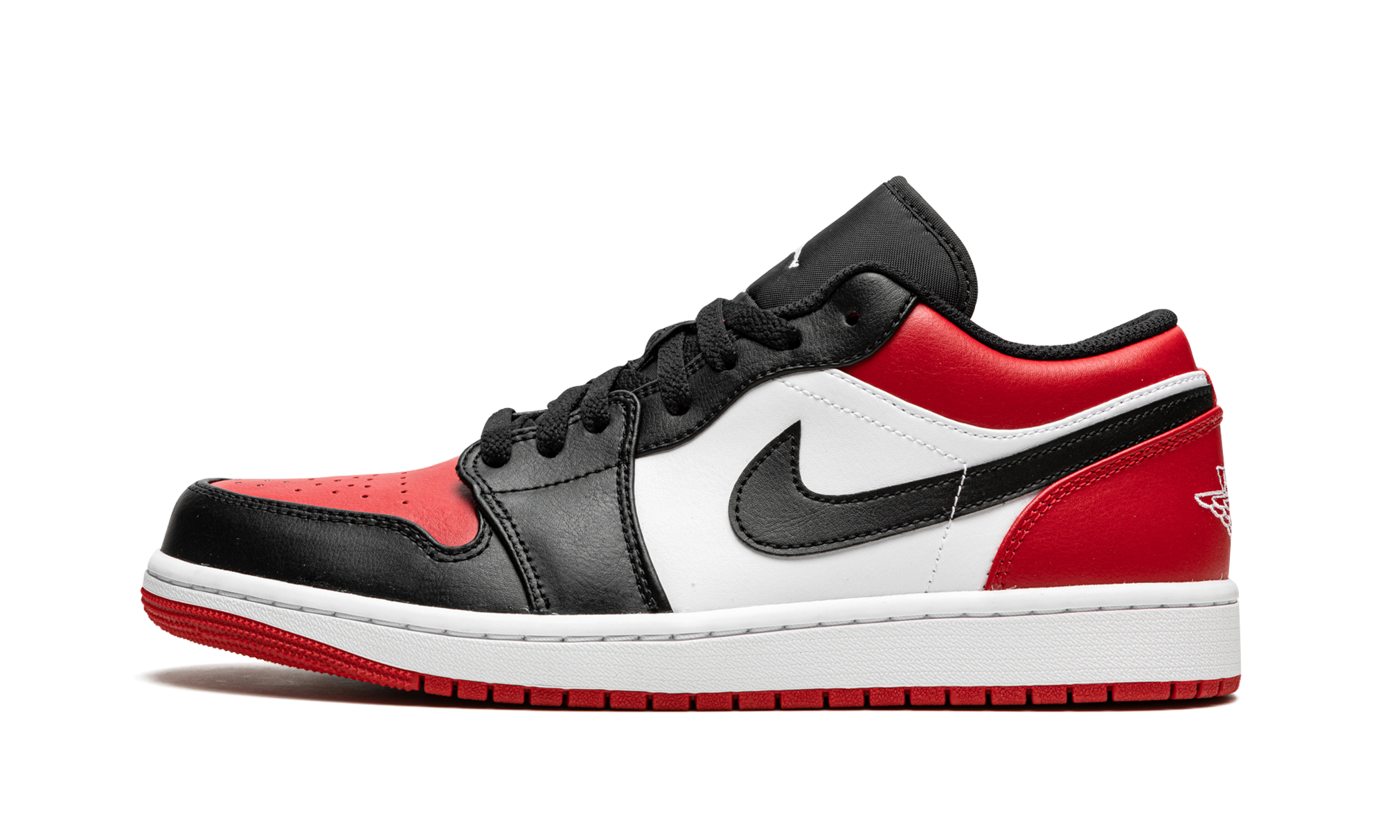 Air Jordan 1 Low "Bred Toe" 553558 612