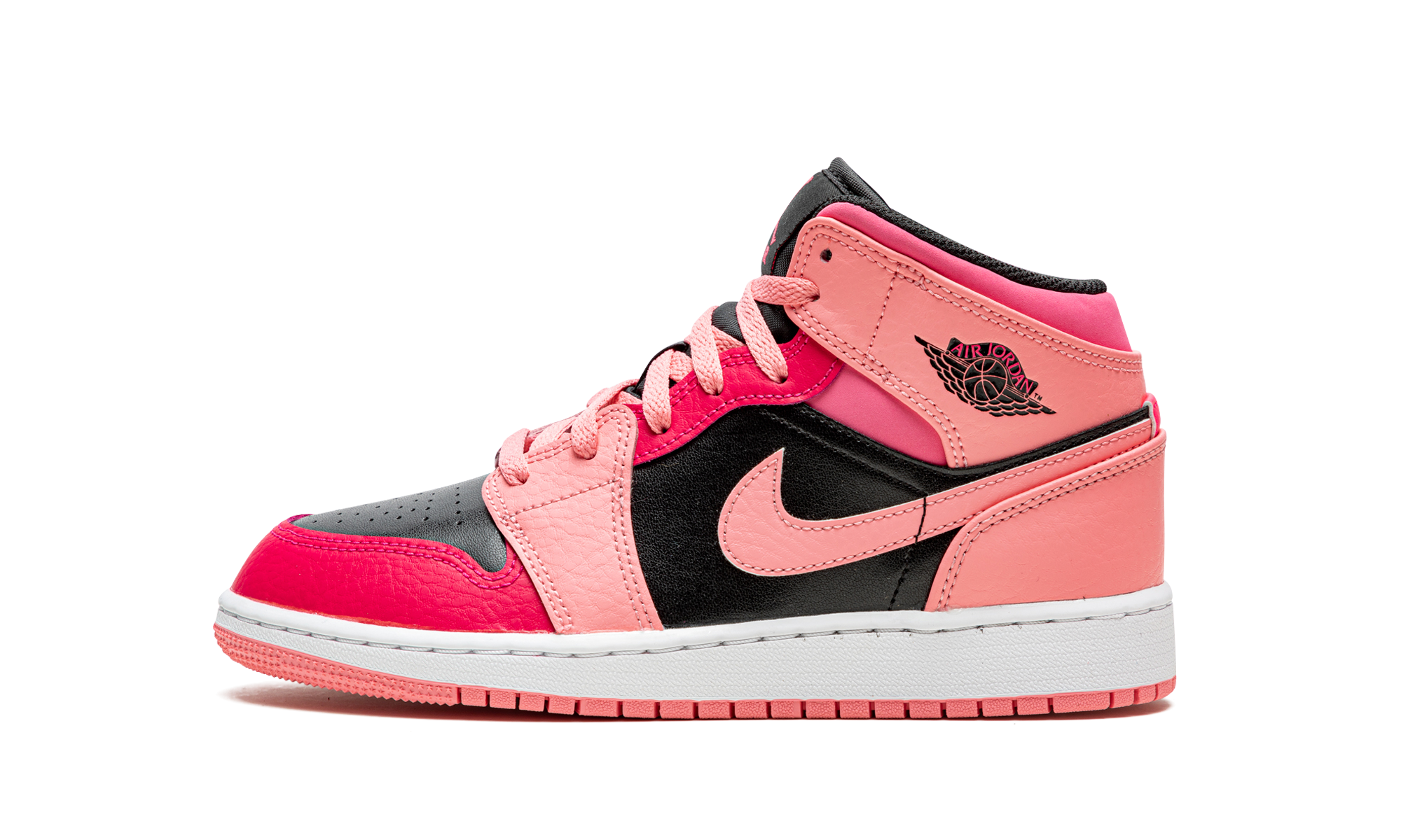 Air Jordan 1 Mid GS "Coral Chalk" 554725 662