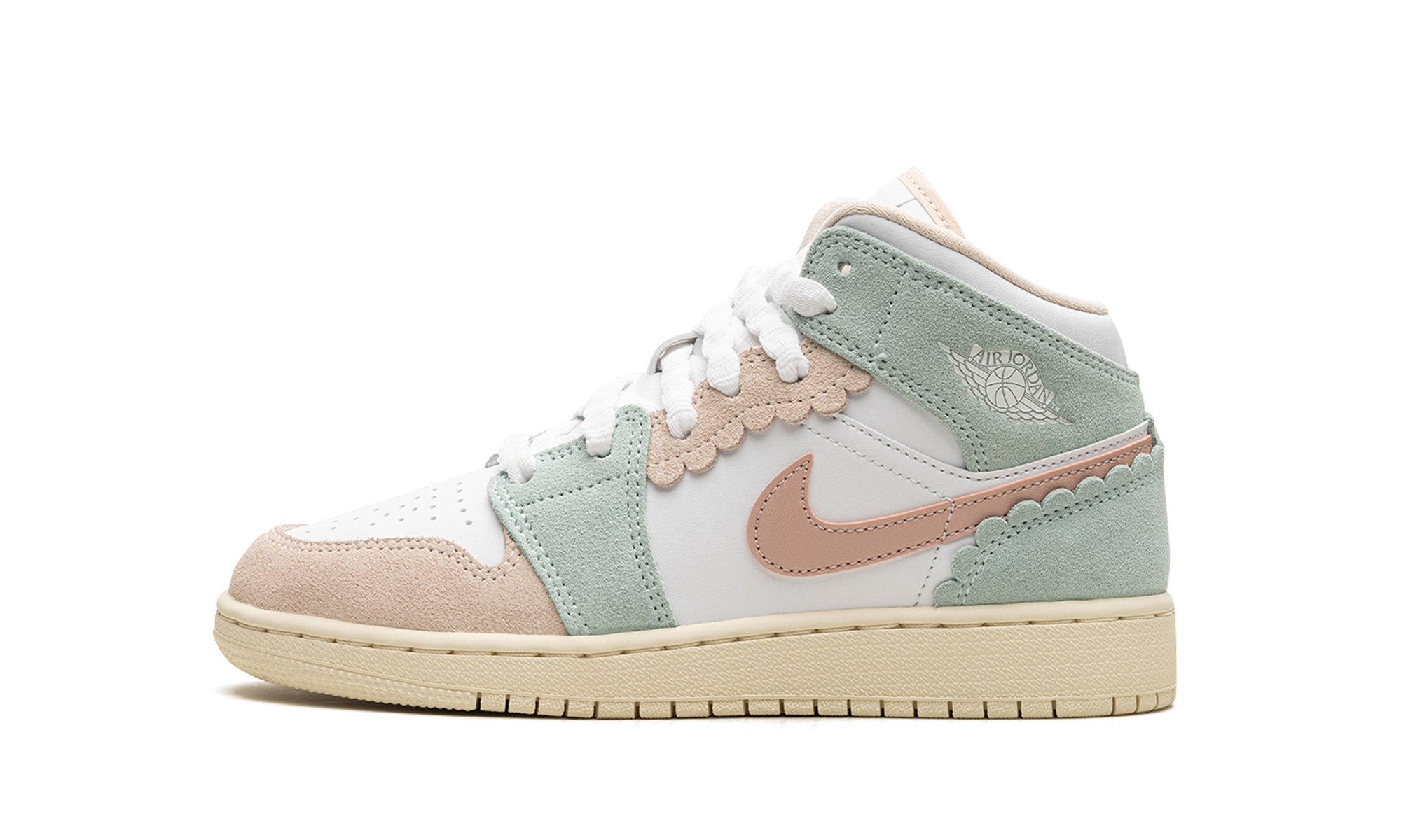 Air Jordan 1 Mid GS "Pink Oxford" DZ5361 100