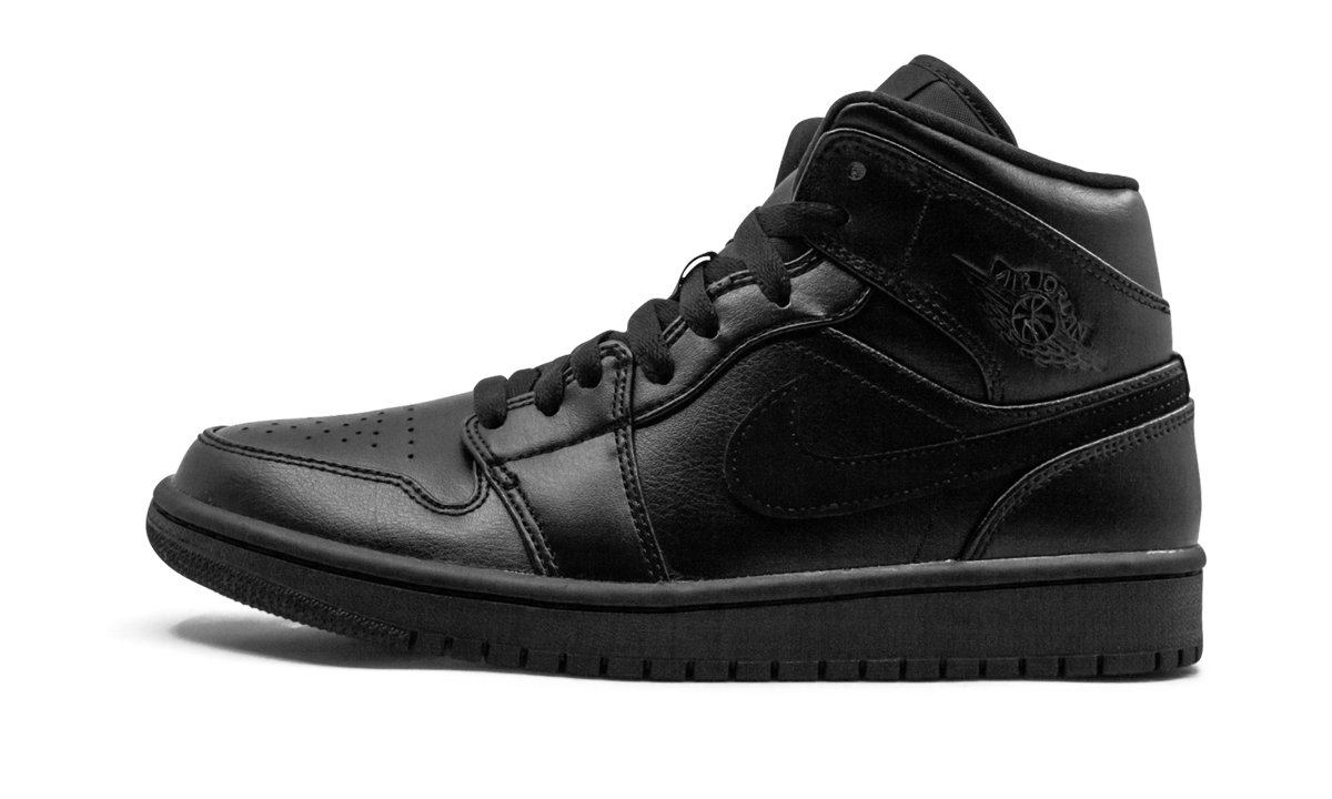 Air Jordan 1 Mid "Triple black" 554724 090