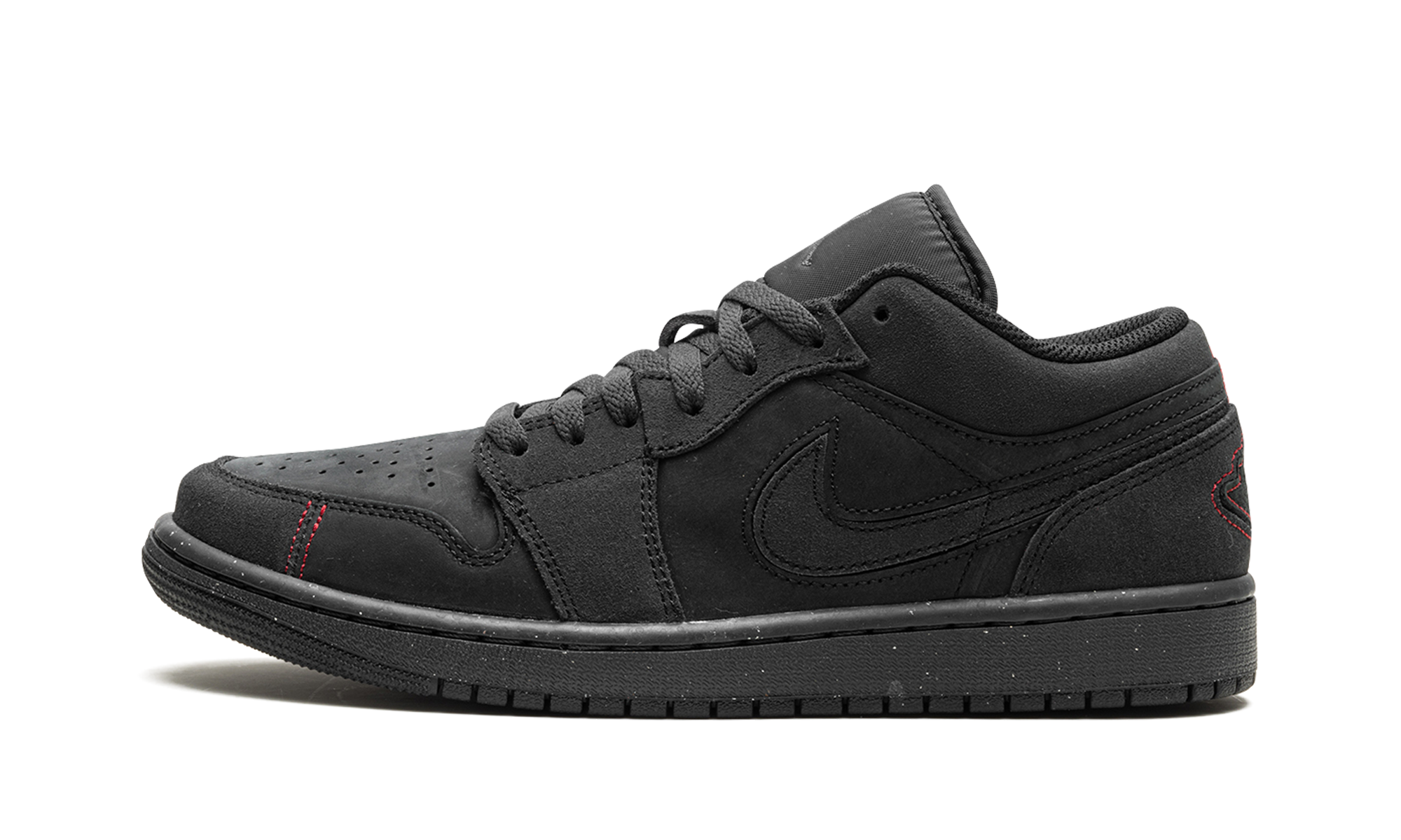 Air Jordan 1 Low SE Craft "Dark Smoke Grey / Varsity Red" FD8635 001