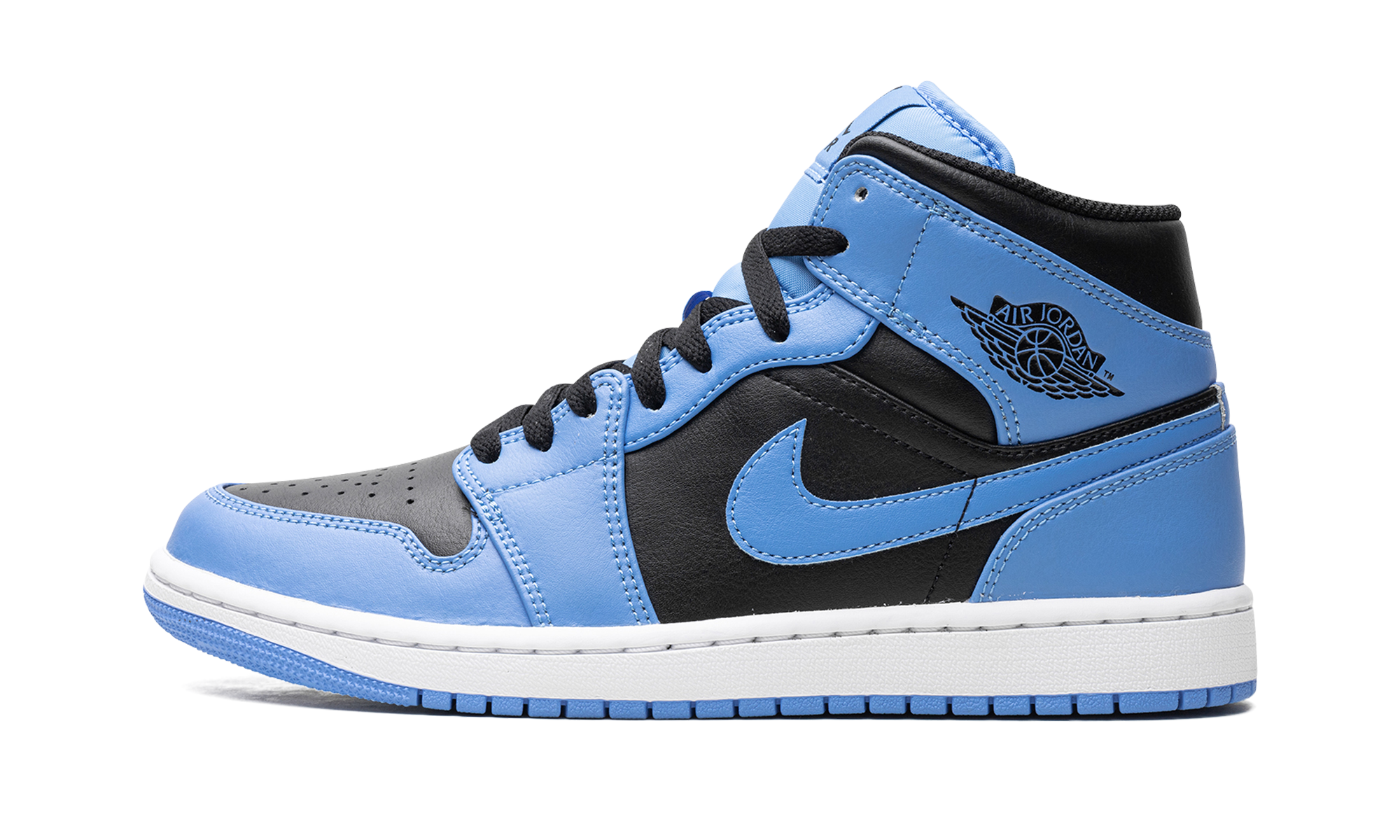 Air Jordan 1 Mid "University Blue Black" DQ8426 401