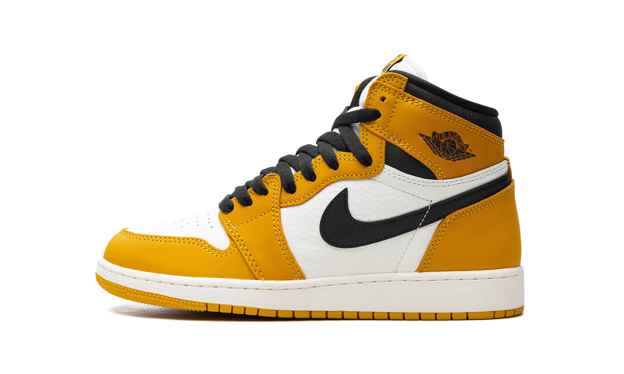 Air Jordan 1 Retro High OG GS "Yellow Ochre / Black" FD1437 701