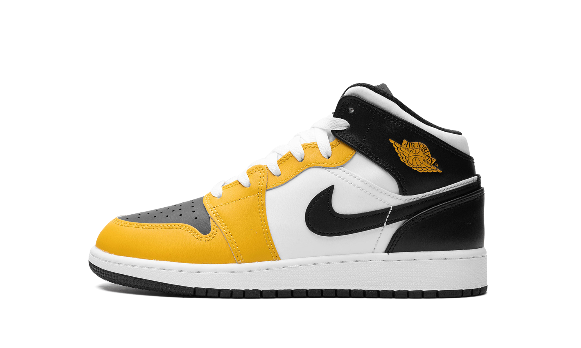 AIR JORDAN 1 MID GS "YELLOW OCHRE" DQ8423 701