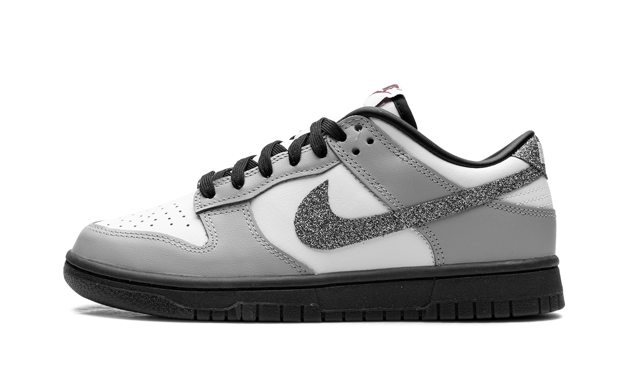 Dunk Low LX WMNS "Glitter Swoosh White Light Smoke Grey" HQ3462 191
